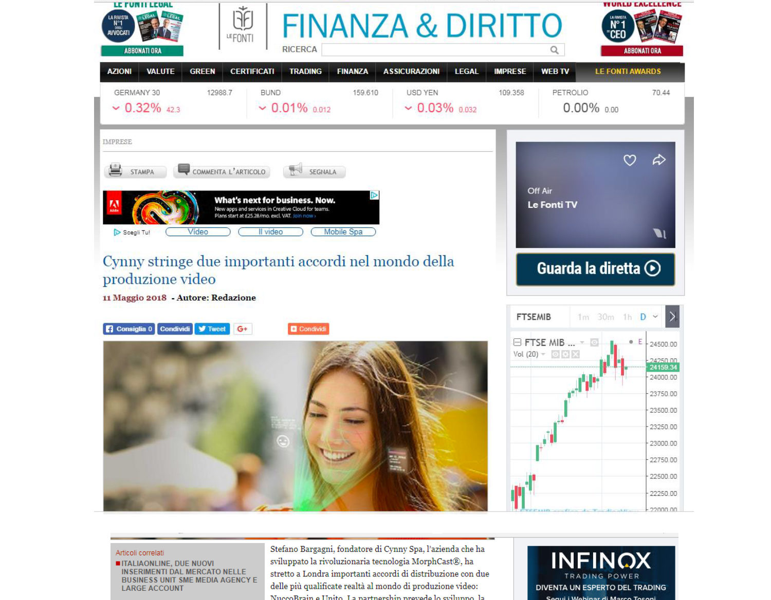 Finanza MorphCast Dynamo