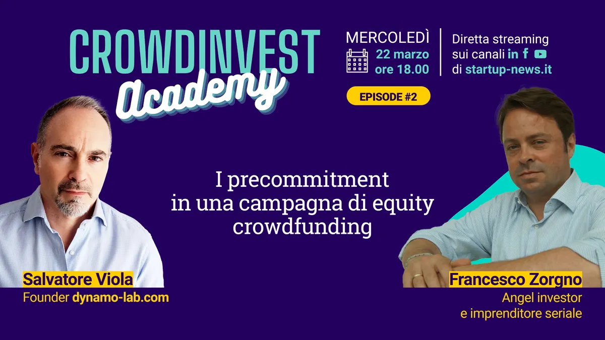 I precommitment in una campagna di equity crowdfunding