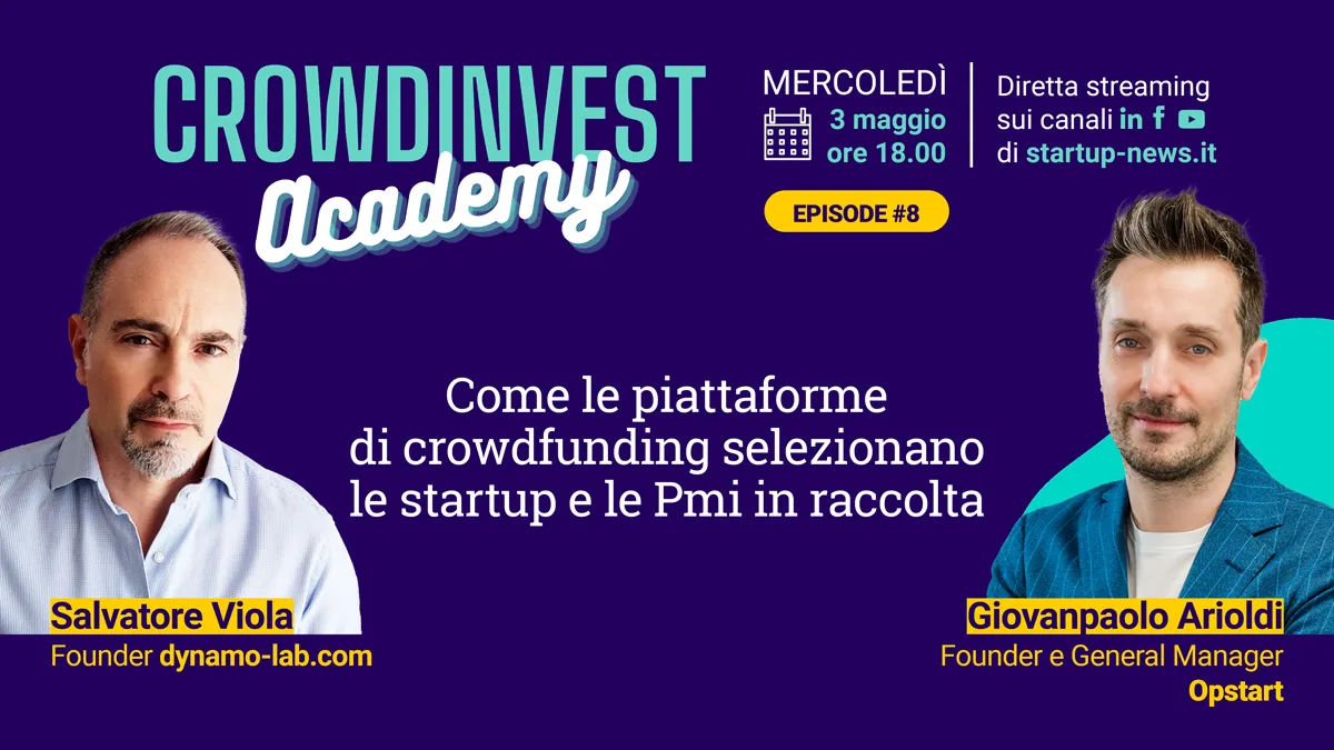 Come presentare il tuo progetto imprenditoriale alle piattaforme di Equity Crowdfunding e quali aspetti del business e del team sono considerati più importanti.